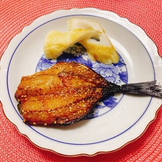 鯵の味醂干しグリル焼き✧˖°